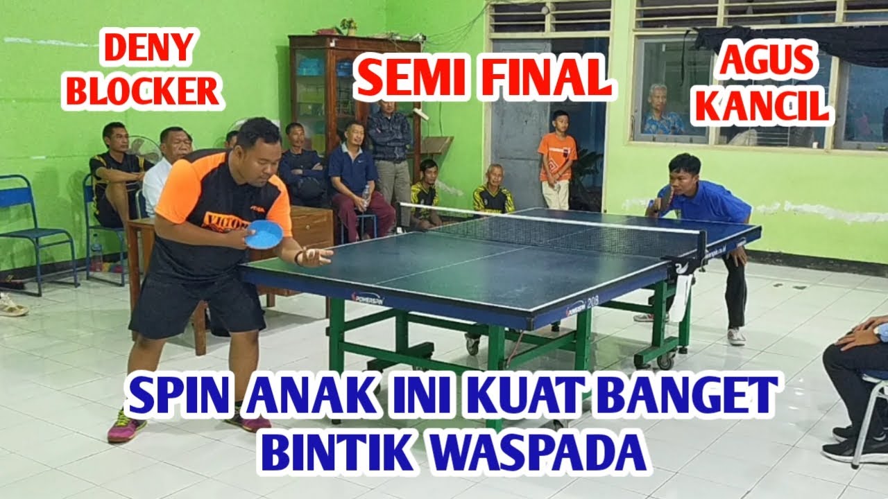 Deny Blocker vs Agus Kancil ||| Turnamen Tenis Meja Espero Cup 2 Tahun 2023