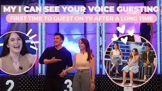 MY 'I CAN SEE YOUR VOICE' GUESTING | Jessy Mendiola