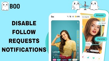How To Disable Follow Requests Notifications On Boo App | Step By Step