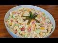 سلطة المكرونه البارده أخر لذاذه مع صوص تحفه