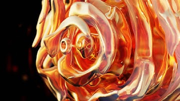 Create an abstract render with the volume cube node! | Blender geometry nodes tutorial