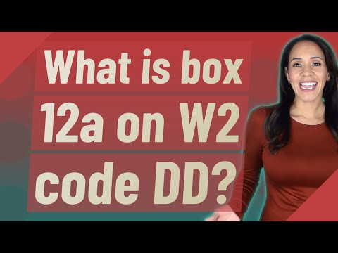 Vidéo: Où est la case d sur le w-2 ?