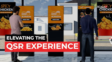 Virtual QSR: Create a Modern Fast Food Experience with Scala Digital Signage