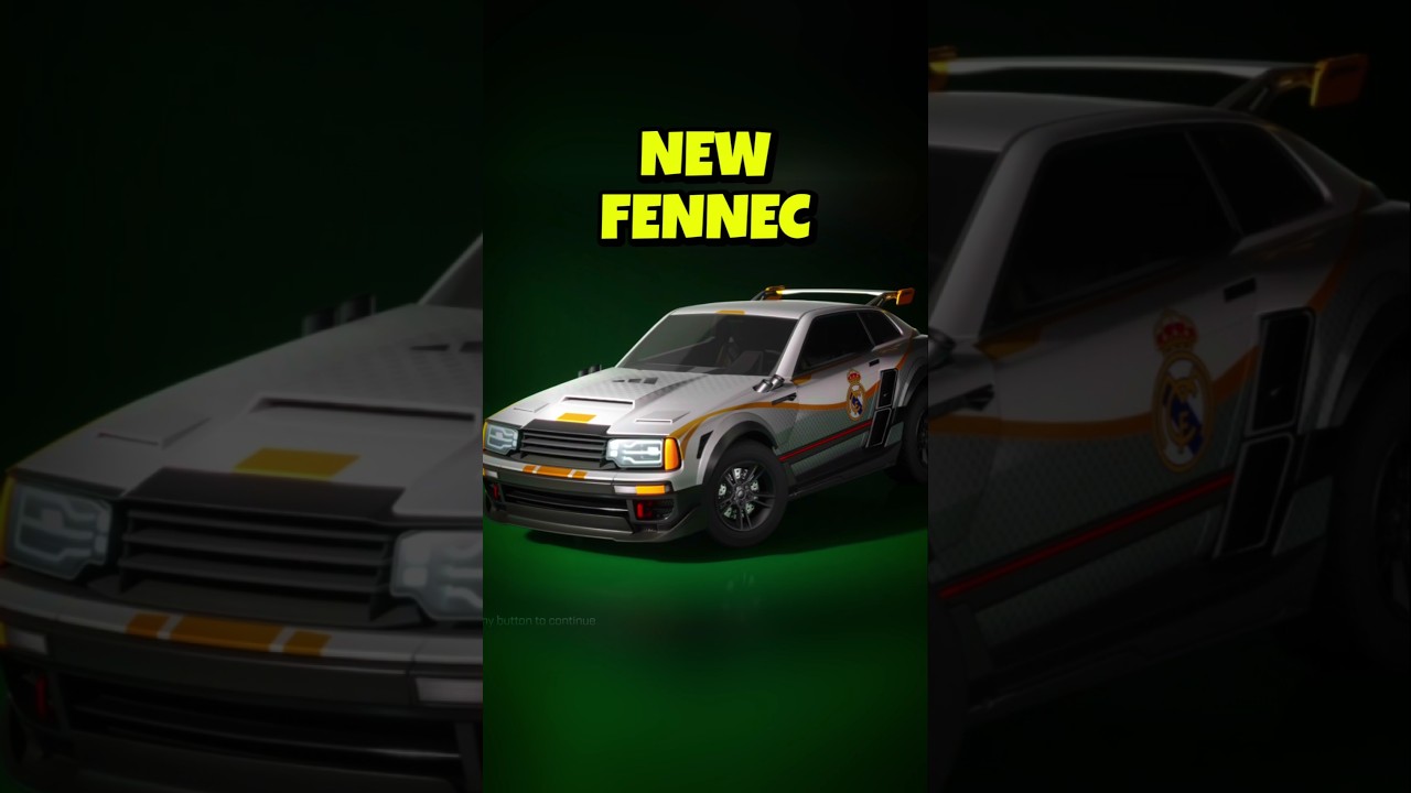 New Fennec ZR-F in Rocket League & Fortnite Item Shop
