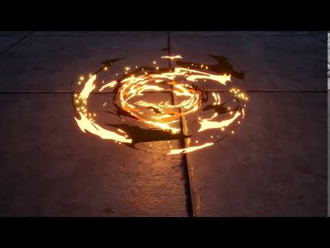 Fire Tornado Erosion Effect |Unreal Engine|