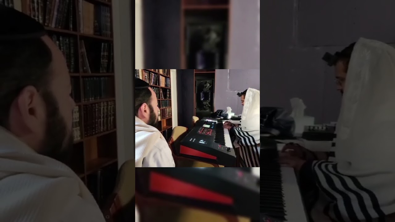 רגע מרגש! הגאון הינוקא בליווי של הזמר רפאל אוזן. לרגל יום הולדת הרב. #shorts