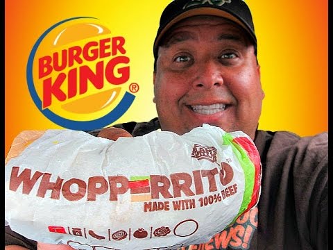 BURGER KING® "WHOPPERRITO"™ Review! - YouTube