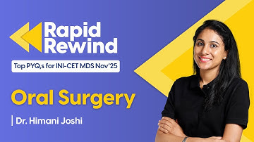 Top Oral Surgery PYQs INICET MDS Nov 2025 | Most Important Questions | Dr. Himani Joshi