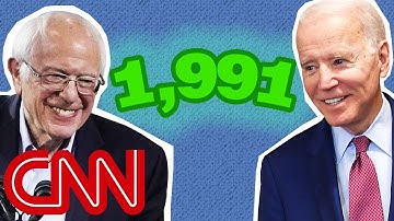 Where do the delegates go that Sanders and Biden didn