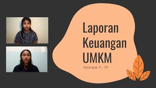 Akuntansi Koperasi Dan Umkm Laporan Keuangan Umkm