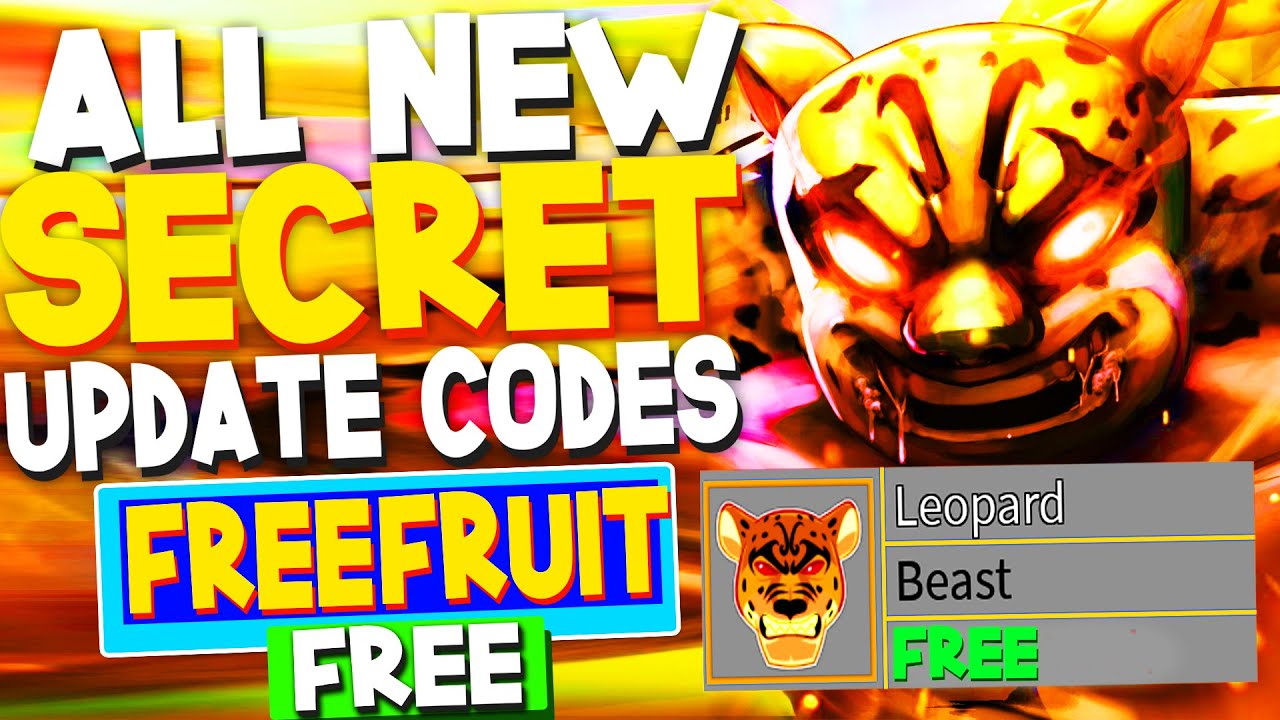 ALL NEW *FREE FRUITS* CODES in BLOX FRUITS CODES! (Blox Fruits Codes)  ROBLOX BLOX FRUITS CODES 