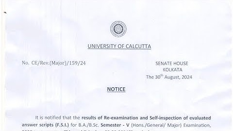 5TH SEMESTER REVIEW RESULT 2024 || CU REVIEW FSI RESULT 2024 || SEM 5 REVIEW RESULT 2024 | CU RESULT