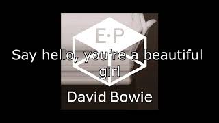 Love Is Lost  (Hello Steve Reich Mix by James Murphy for the DFA) | David Bowie + Lyrics