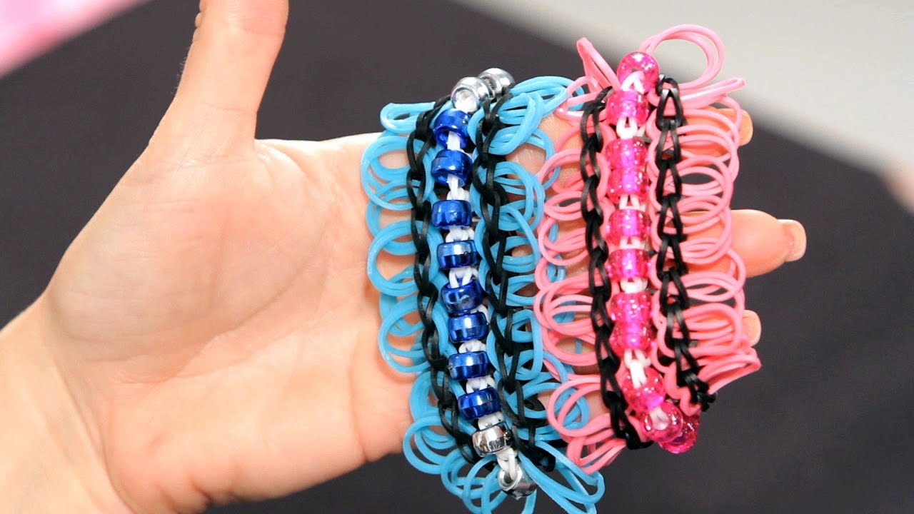 How to Make a Triple Rainbow Loom Bracelet - Howcast