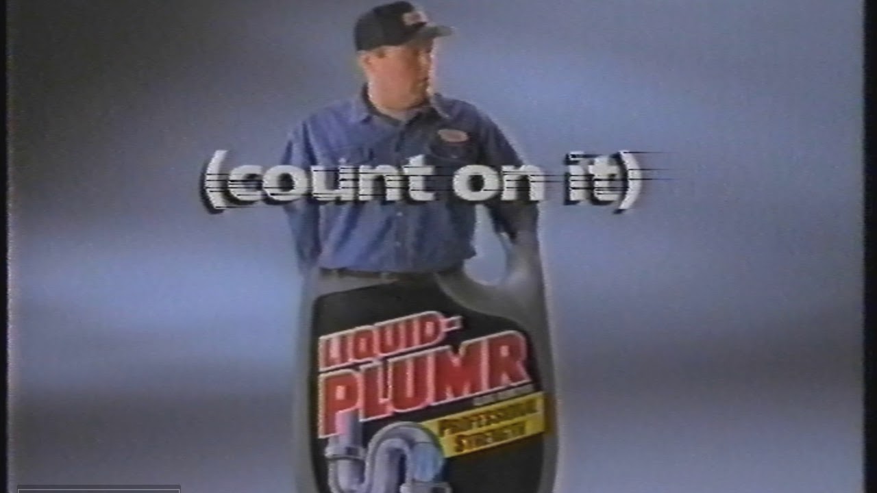 1997 Liquid Plumber Commercial YouTube