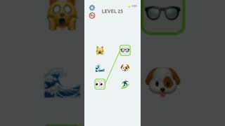 Emoji matching game🐈️🤩😪😴🤑🤪 gameplay#shorts#23| Funny games😋 | Gaming channel#shorts | Gamein screenshot 5