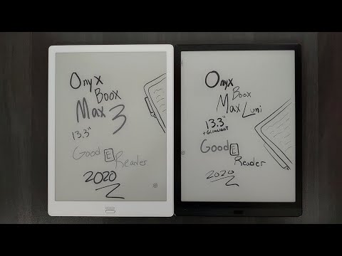 Onyx Boox Max 3 vs Onyx Boox Max Lumi - Key Differences