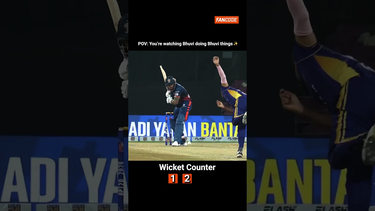 𝘾𝙡𝙖𝙨𝙨 𝙞𝙨 𝙥𝙚𝙧𝙢𝙖𝙣𝙚𝙣𝙩 😮💨 #UPT20 #UttarPradeshT20League #Cricket #BhuvneshwarKumar #shorts