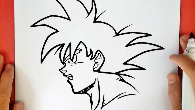 Goku - Dragon ball GT - Desenho de jonas_pk - Gartic