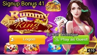 Bonus 41 | Rummy King | new Rummy earning app today | new rummy earning app 2022 today/new rummy app screenshot 5