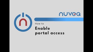 How to Enable User Access to the NUVEQ Cloud Management Portal