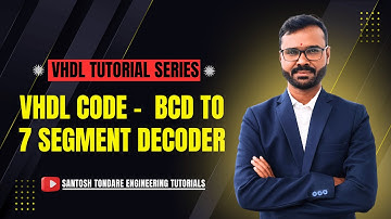 #vhdl# | VHDL code of BCD to Seven segment decoder |