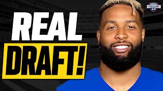 CRUSHING Our Subscribers In A Real Fantasy Football Draft!