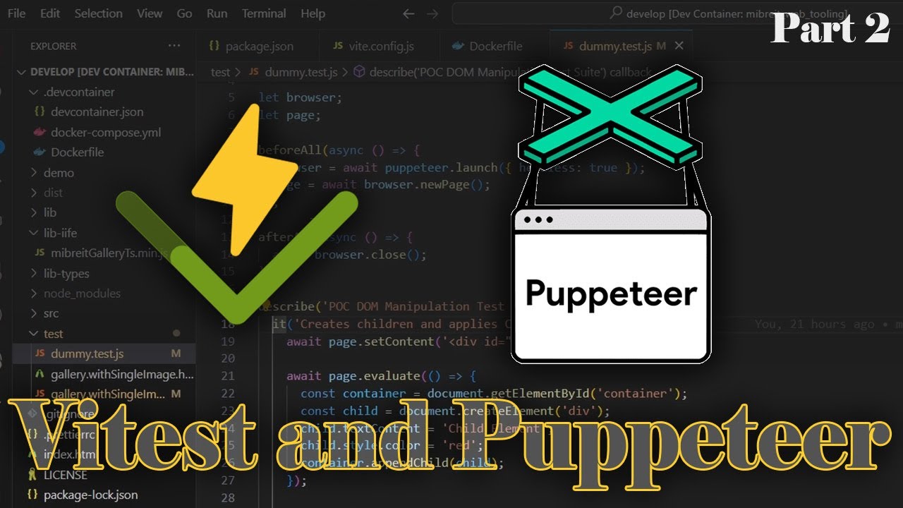 How To Test Your Frontend Code - Puppeteer Testing Part 2 - YouTube