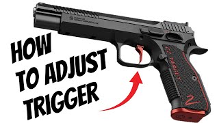 CZ Shadow 2 Target - Trigger Adjustment 