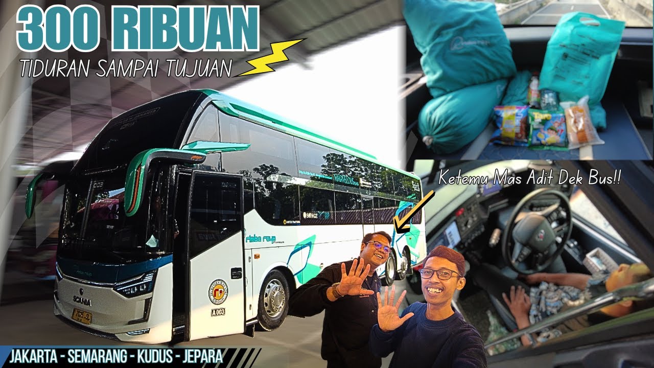 JAMINAN PALING CEPAT SAMPAI !! Bis Banter ❌ Bis Biiaannnteerrr ✅Jakarta - Semarang with RIMBA RAYA