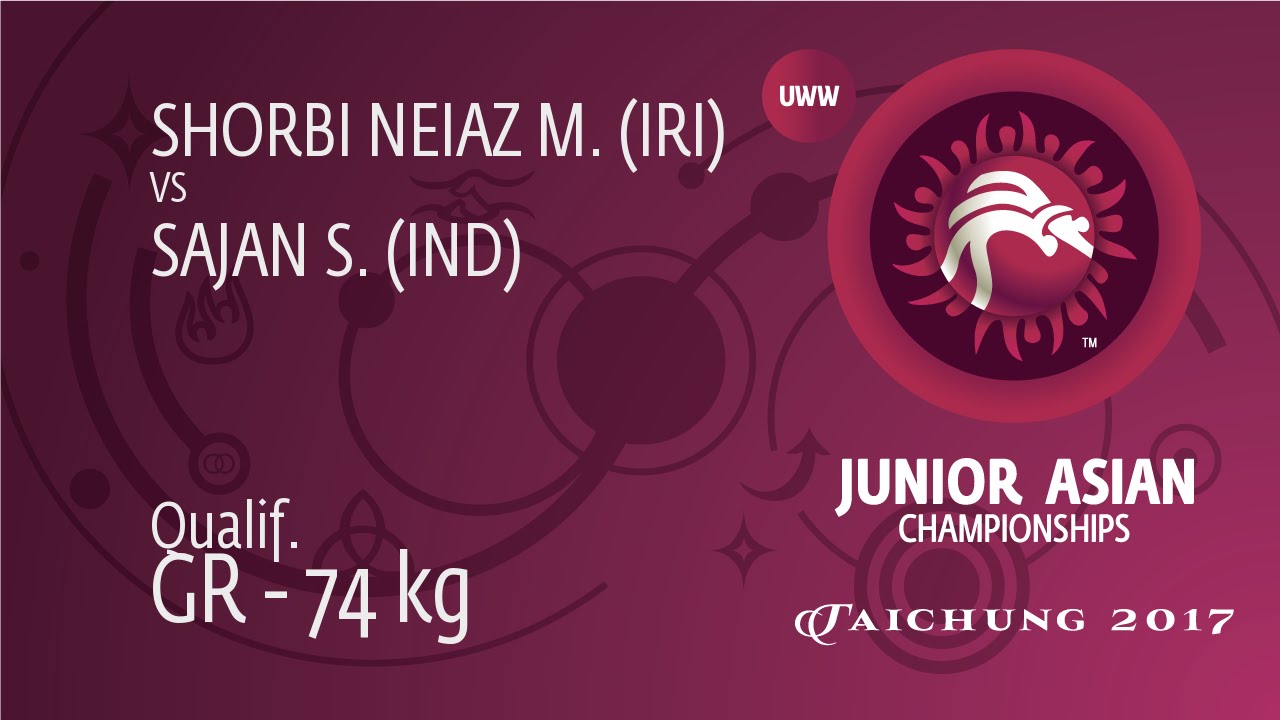Qual. GR - 74 kg: S. SAJAN (IND) df. M. SHORBI NEIAZ (IRI), 4-3