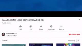 Nelvana Big Idea Disney Pixar Animation Studios 2019 Logo Closing 2D