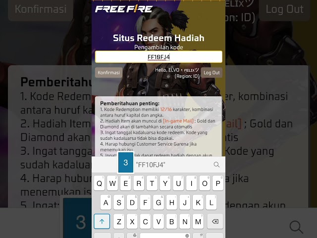 kode redeem free fire terbaru 2024 hari ini #shorts #freefire #koderedeem class=