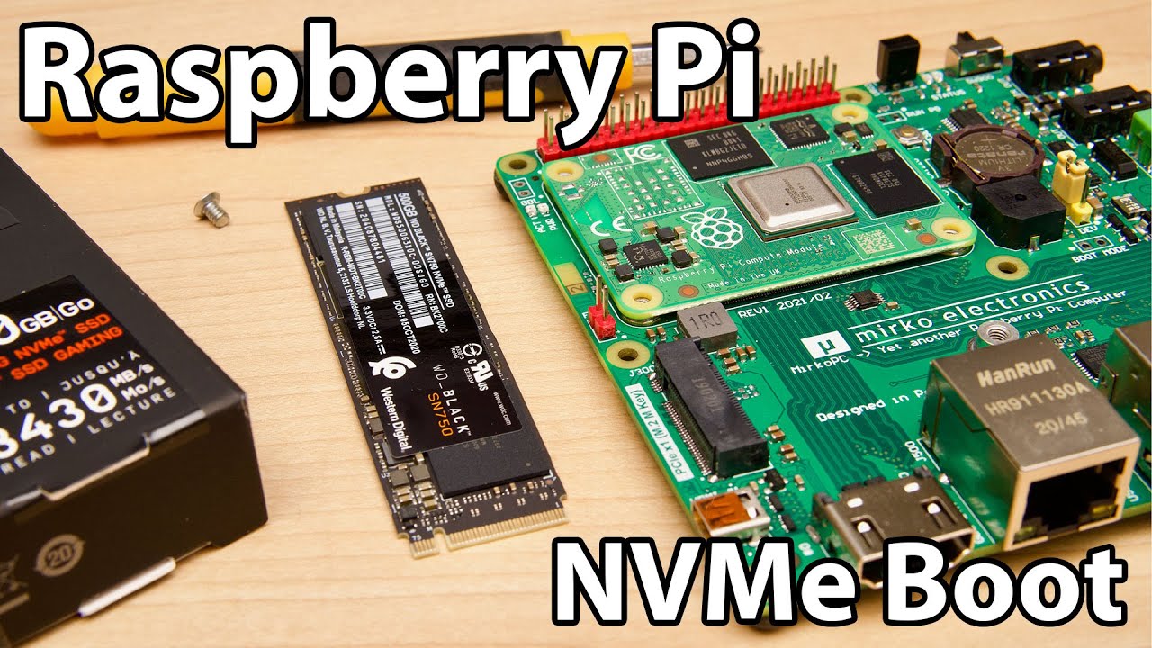 Raspberry Pi boots off an SSD, natively! - YouTube