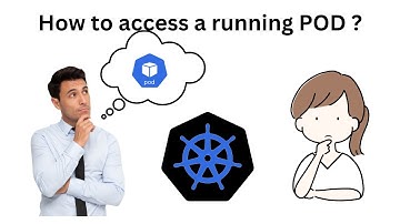 How to access a running kubernetes POD ?