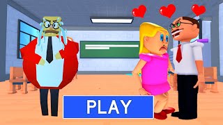 NEW LOVE STORY | Escape Evil Principal Obby! Full Gameplay ROBLOX #roblox