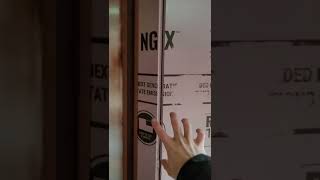 Enclosed trailer foam insulation quick tip #shorts
