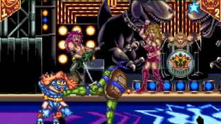 Teenage Mutant Ninja Turtles-Tournament Fighters - (SNES-Super Nintendo Entertainment System) screenshot 5