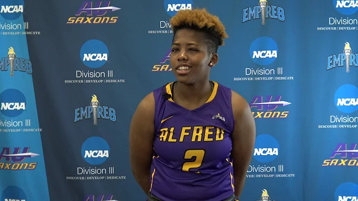 Alfred University Women's Basketball - Monae Laing