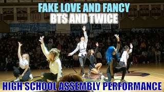  Hkdc Bts - Fake Love Twice Fancy High School Assembly Public Dance Performance