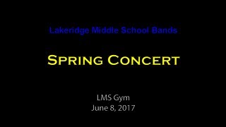 LMS 7-8-Jazz Spring Concert 2017
