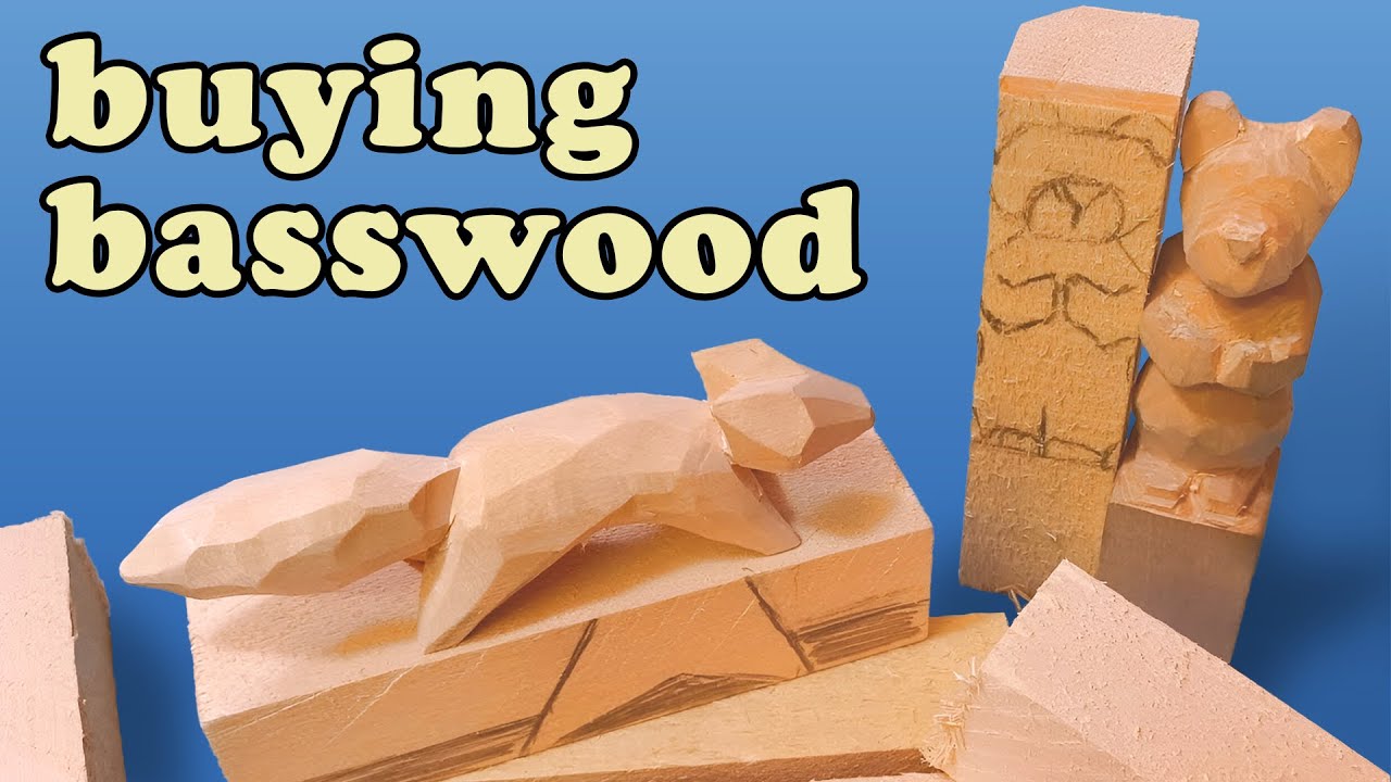 My Favorite Places to buy Basswood for Whittling and Wood Carving