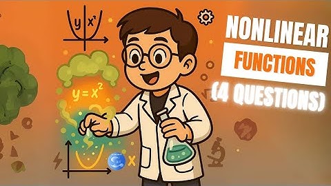 [Advanced Math] 4 Questions about Nonlinear Functions