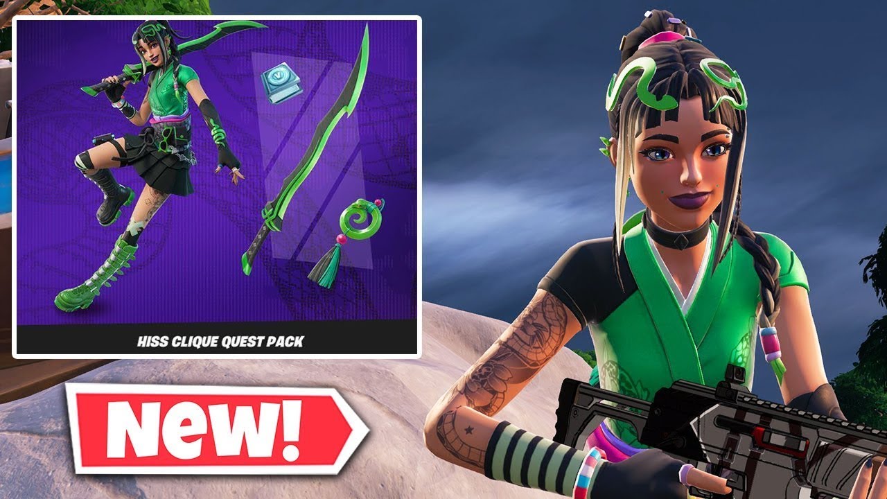 Fortnite Gameplay Hiss Clique Skin Operator Solo Gameplay No