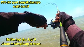 Mancing Pinggiran laut dengan teknik pelampung memang Sangat Ampuh