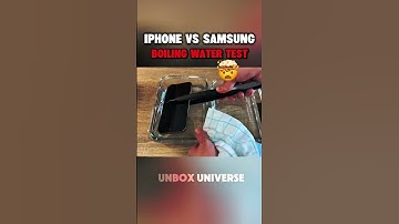 iPhone 16 Pro Max vs Samsung S25 Ultra Boiling Test – Who Survives the Heat? 🔥💧#shorts #viralvideo