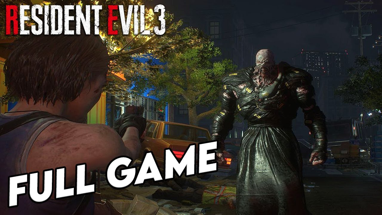 RESIDENT EVIL 3 - FULL GAME WALKTHROUGH GAMEPLAY - YouTube