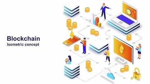 Blockchain - Isometric Concept After Effects Templates