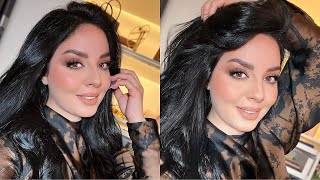 مكياج سموكي ناعم وسهل بلون واحد فقط 😍| لجين البيات