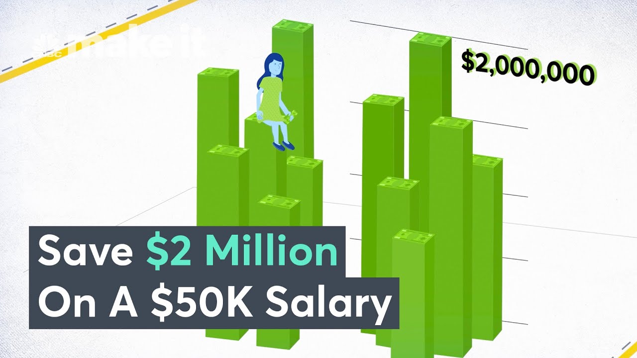 How To Retire With $2 Million On A $50K Salary